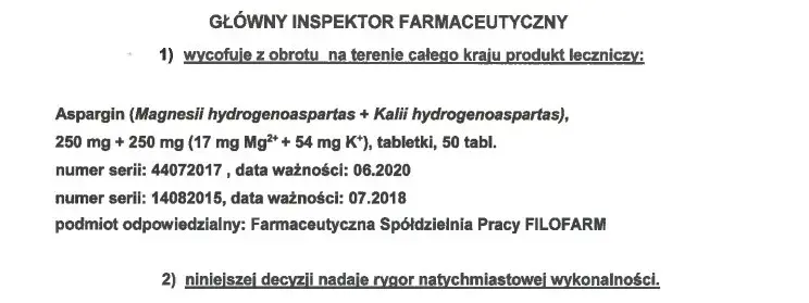 Aspargin na co jest ten lek i jak może poprawić Twoje zdrowie