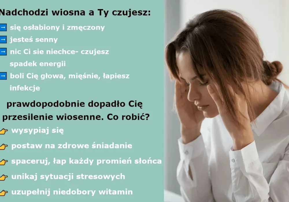 Wiosenne przesilenie - jak odzyskać energię i uniknąć zmęczenia?