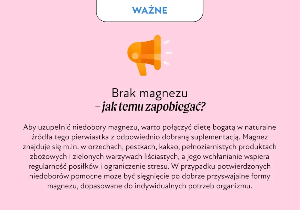 Niedobór magnezu - objawy i skuteczne uzupełnianie bez zgadywania